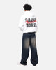 Saint Morta Forever Boxy Hoodie White