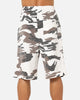 XXIII Printed Thermal Shorts Snow Camo