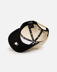 New Era Penrith Panthers 'Chrome Black' 9FORTY A-Frame Snapback White/Black