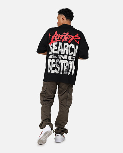 Loiter Search And Destroy Oversized T-Shirt Black