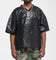 Loiter Vegan Leather Football Top Black