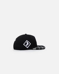 Pro Standard Chicago White Sox Pro Prep Plaid Snapback Black