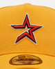 New Era Houston Astros 'Sunshine' 9FORTY A-Frame Snapback Canary