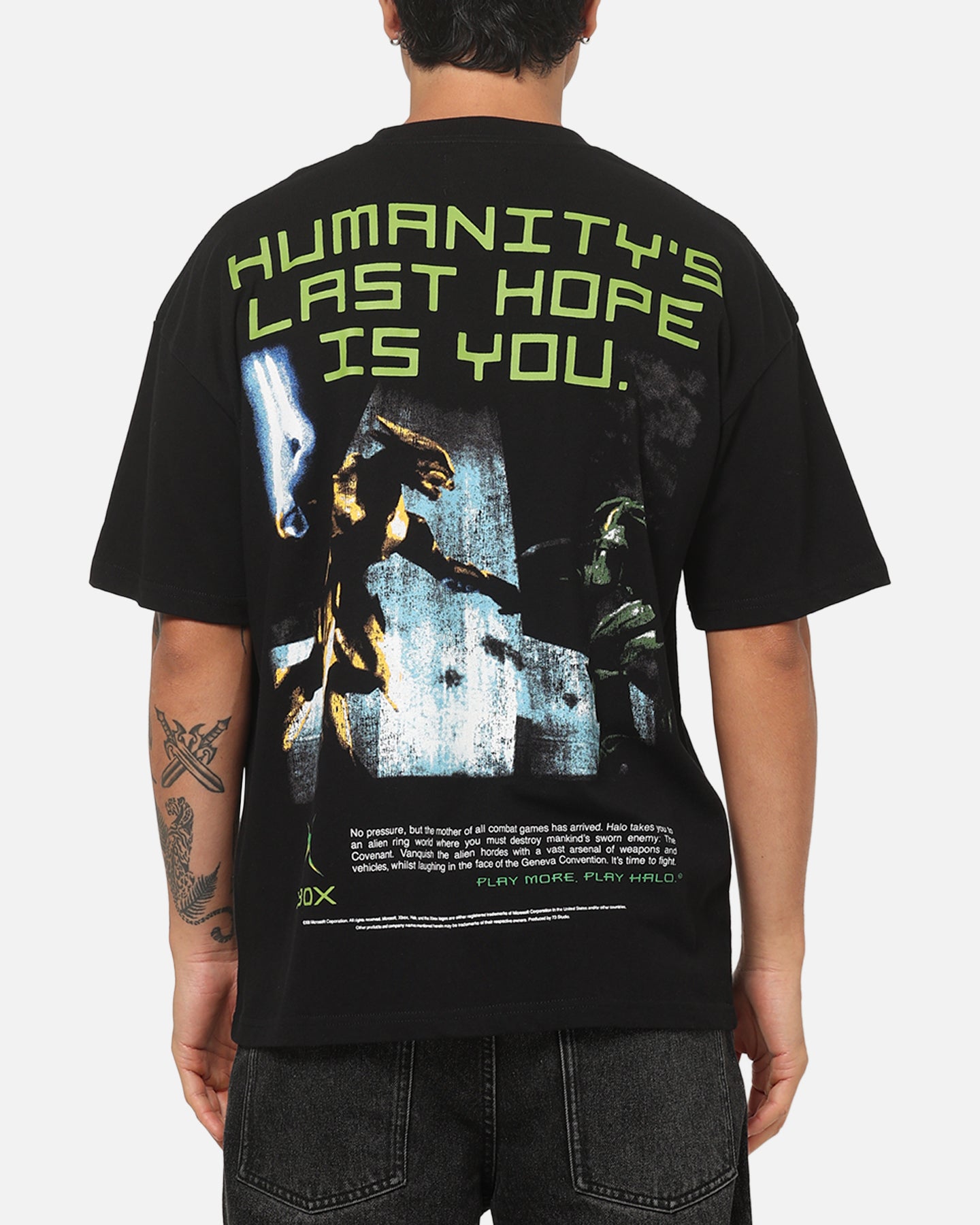 73Studio x Halo 2 Last Hope T-Shirt Black | Culture Kings US
