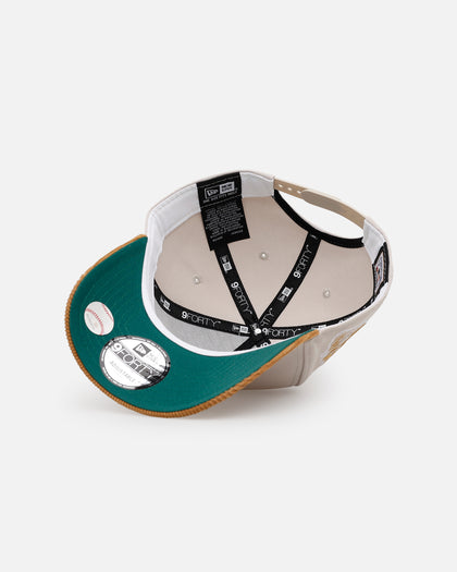 New Era Pittsburgh Pirates 'Honey Pot' 9FORTY A-Frame Snapback Stone/Wheat