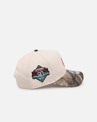 New Era Boston Red Sox 'Realtree Visor' 9FORTY A-Frame Snapback Cream/Camo