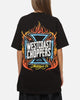 West Coast Choppers Skew Logo Flames T-Shirt Black