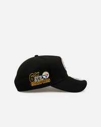 New Era Pittsburgh Steelers 'Black And Team Color' 9FORTY A-Frame Snapback Black/Official Team Color