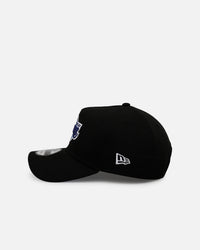 New Era Los Angeles Lakers 'Black And Sky Blue' 9FORTY A-Frame Snapback Black/Sky Blue