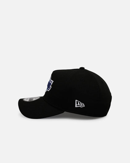 New Era Los Angeles Lakers 'Black And Sky Blue' 9FORTY A-Frame Snapback Black/Sky Blue