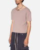 MNML Fitted Ribbed T-Shirt Mauve
