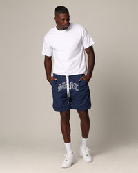 Saint Morta Lucius Shorts Petrol Blue