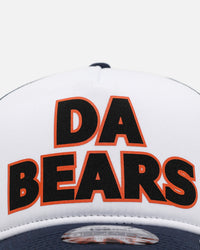 New Era Chicago Bears 'Team Motto' 9FORTY A-Frame Trucker Snapback Official Team Colors