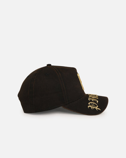 New Era Pittsburgh Pirates 'Washed Black Gothic Script' 9FORTY A-Frame Snapback Black