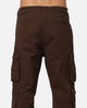 Saint Morta Modern Utility Cargo Pants Washed Brown