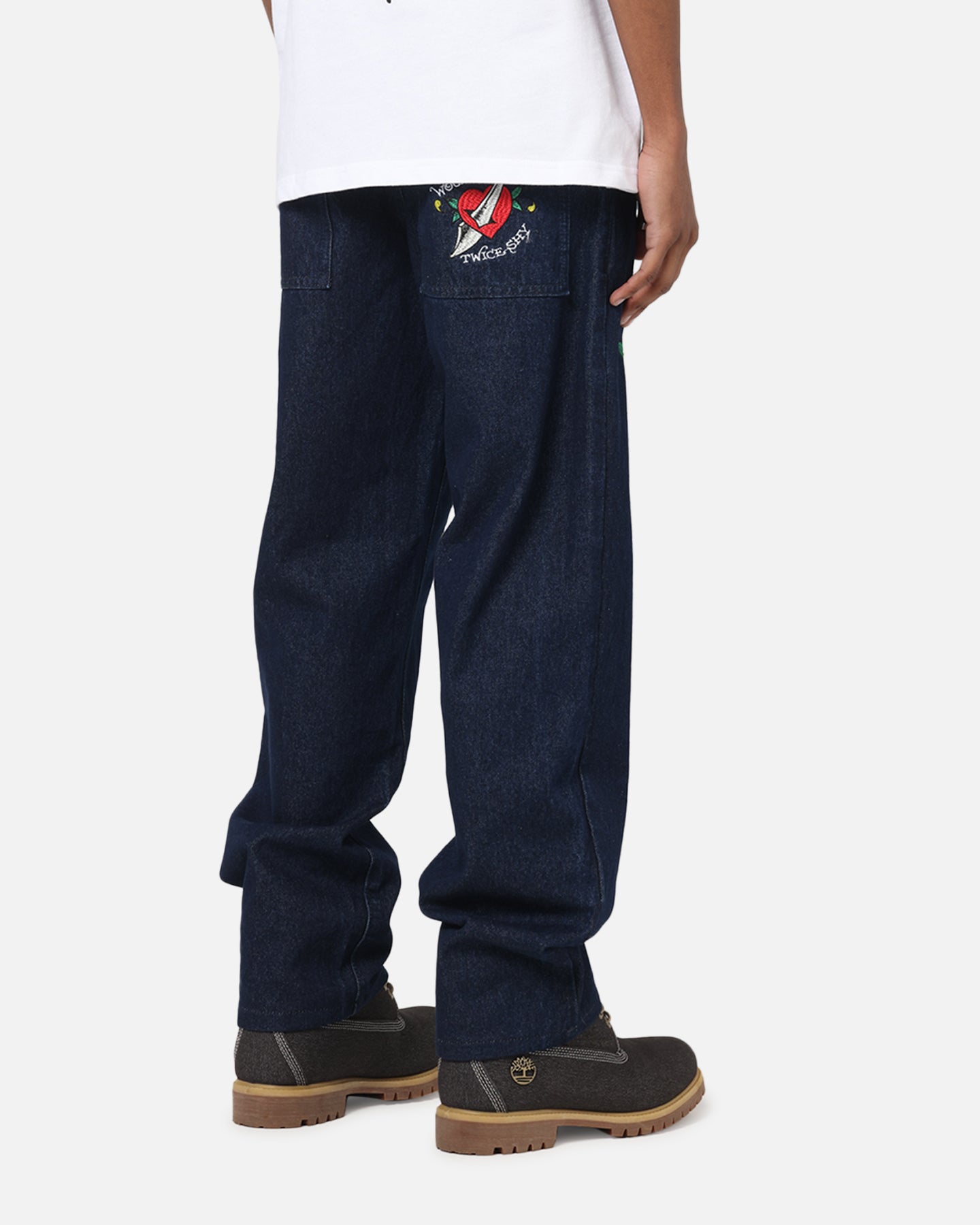 Ed Hardy Once Wounded Jeans Dark Indigo | Culture Kings US