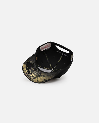Mitchell & Ness Los Angeles Lakers 'Year Of The Dragon' Pro Crown Snapback Black