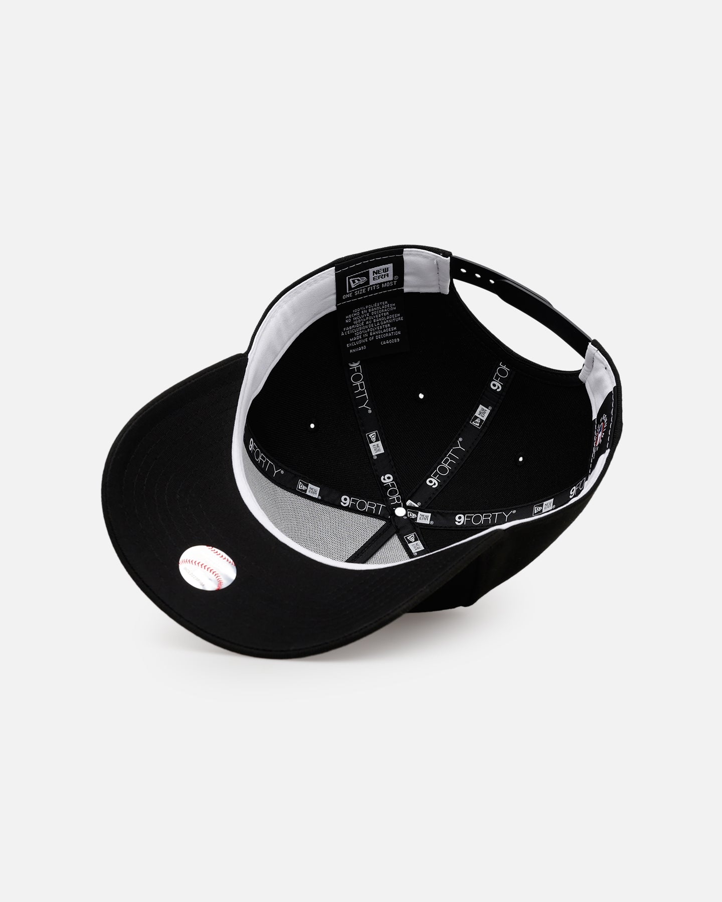 New Era New York Mets 'Easy Black' 9FORTY A-Frame Snapback Black