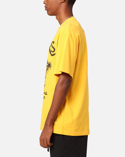 Mitchell & Ness Los Angeles Lakers Rings T-Shirt Ochre