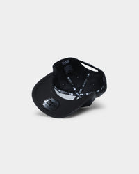 New Era New York Mets "Black Tan PU Leather" 9FORTY K-Frame Snapback Black/Tan