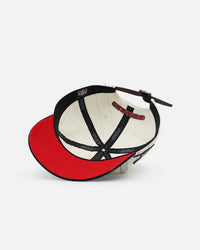 Pro Standard San Francisco 49ers Pinstripe Classic Dad Hat Strapback Eggshell/Yellow