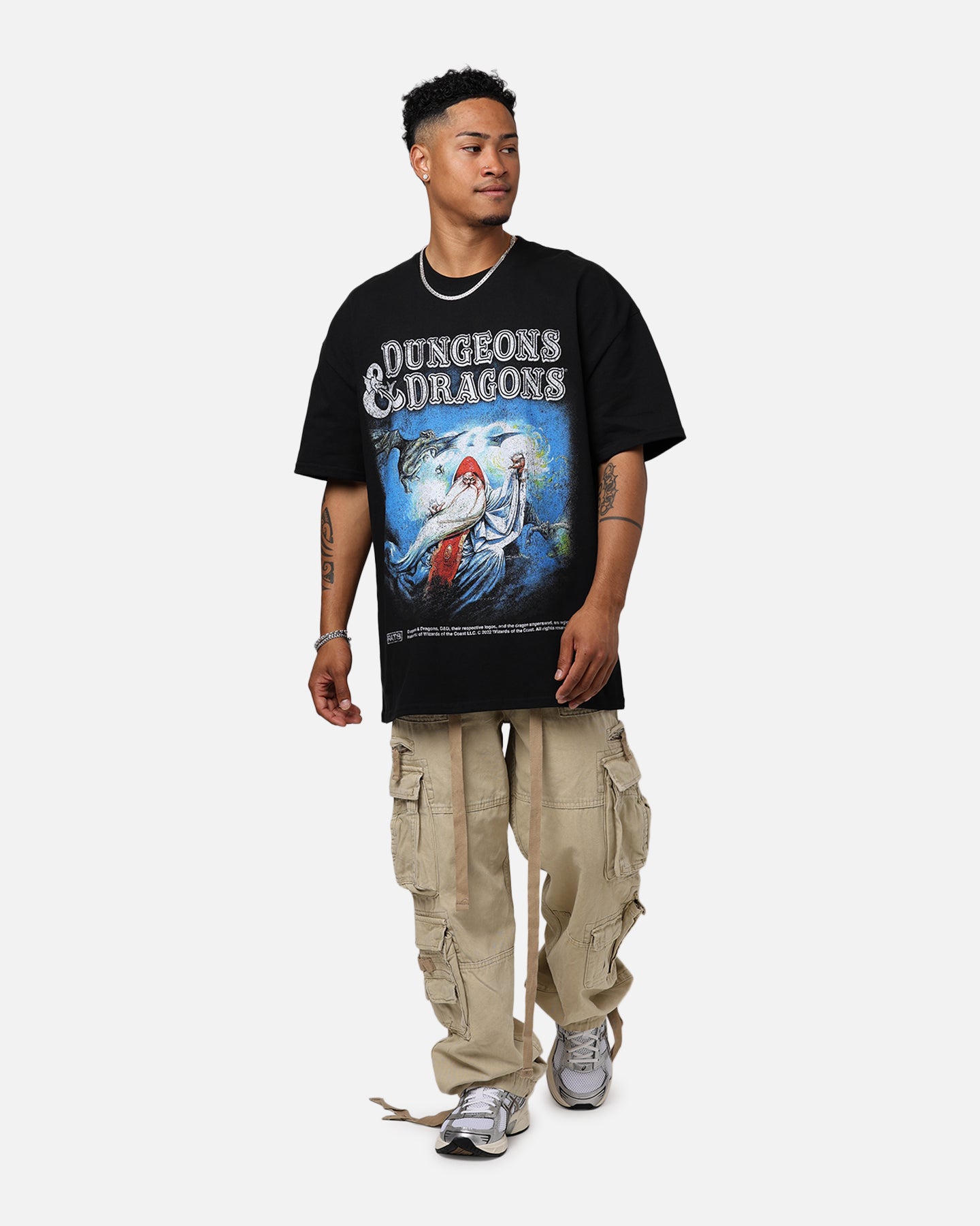 Rats Get Fat X Dungeons And Dragons Wizard Heavyweight Vintage T