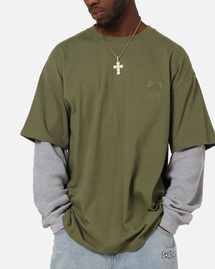 X-Large 91 Double Layer T-Shirt Pigment Olive