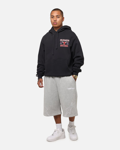 Mitchell & Ness Chicago Bulls Back To Back Hoodie Faded Black