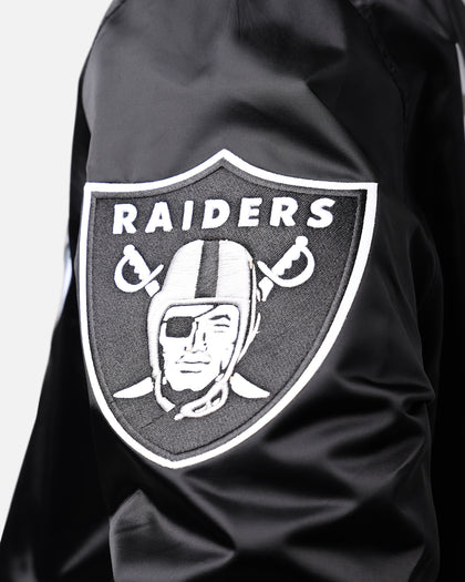 Pro Standard Las Vegas Raiders Rib Satin Jacket Black/Grey