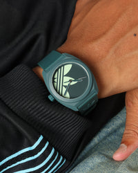 Adidas Project Three Green Eco-Ceramic Watch Green