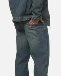 Dickies Thomasville Straight Leg Jeans Khaki Tinted Blue