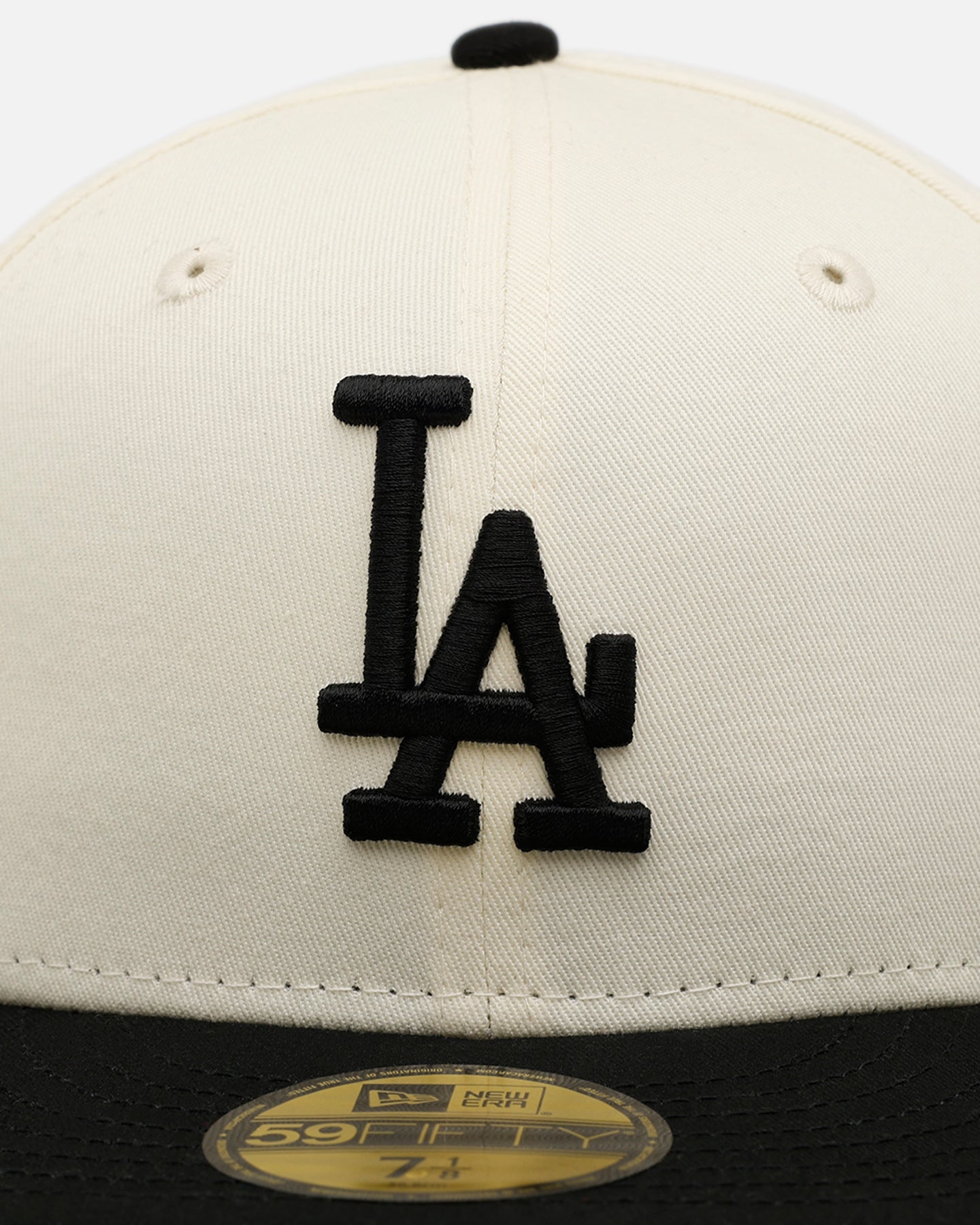 New Era 59FIFTY dollar ブラック ホワイト 7 3/4 New Era Los Angeles Dodgers 'Easy Chrome Black' 59FIFTY Fitted