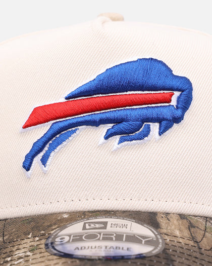 New Era Buffalo Bills 'Realtree Visor' 9FORTY A-Frame Snapback Cream/Camo