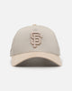 New Era San Francisco Giants 'Cream Suede' 9FORTY A-Frame Strapback Stone/Oatmilk