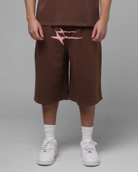 Loiter Hybrid Premium Shorts Brown