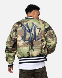 New Era X Alpha Series X MLB New York Yankees MA-1 Bomber Jacket Navy