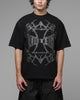 Loiter Cybercross T-Shirt Washed Black