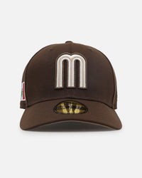 New Era Mexico National Baseball Team 'Mexico 59FIFTY' 59FIFTY Fitted Walnut Camel