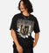 Mitchell & Ness Vegas Golden Knights Brush Off T-Shirt Faded Black