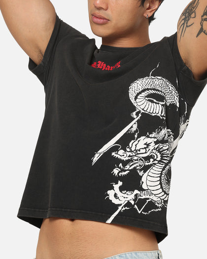 Ed Hardy Blaze T-Shirt Black