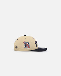 New Era X Felt Detroit Tigers 9FIFTY Snapback Vegas Gold