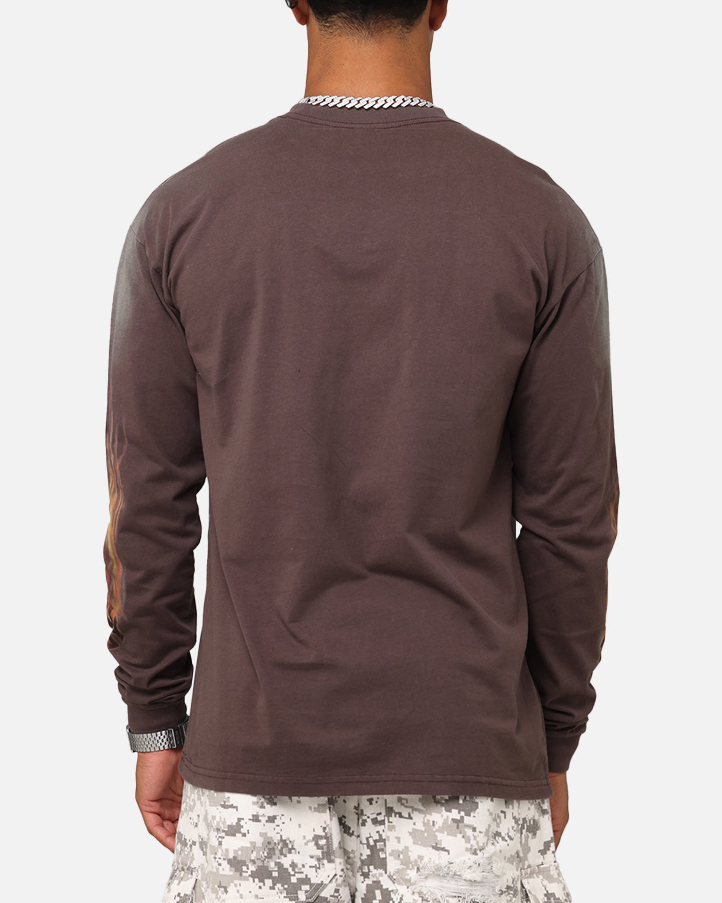 Pantera Pantera Vintage Long Sleeve T-Shirt Dark Brown | Culture
