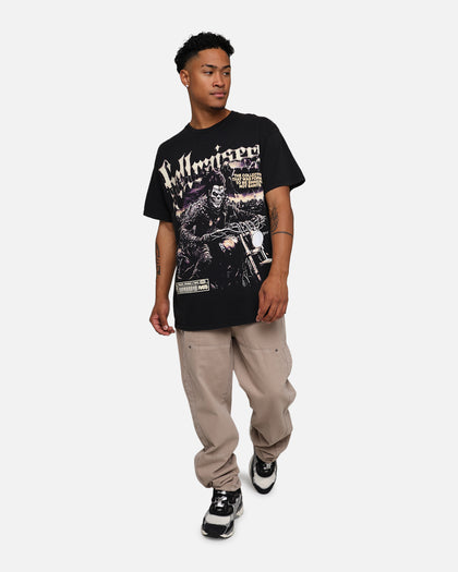 Rats Get Fat Hellraisers T-Shirt Black Wash