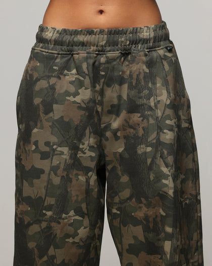American Thrift Wide Leg Pants Camo