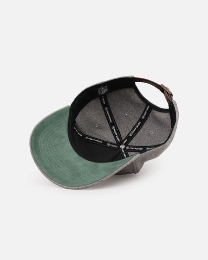 47 Brand Green Bay Packers 'Trophy Hunter' Offside Strapback Gray