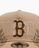 New Era Boston Red Sox 'Tribal' 9FORTY A-Frame Snapback Camel