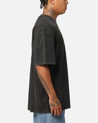 Goat Crew Solidaritry T-Shirt Off Black