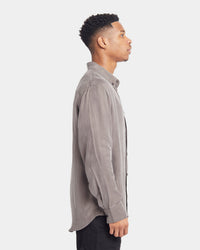 XXIII Nathan Button Up Shirt Charcoal