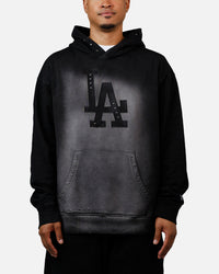 New Era Los Angeles Dodgers Stud Applique Hoodie Black
