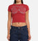 Ed Hardy Women's Rose Baby T-Shirt Red